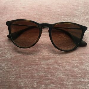Brown erika ray ban sunglasses